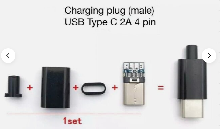 USB-C male Typ C 4 Pin.png